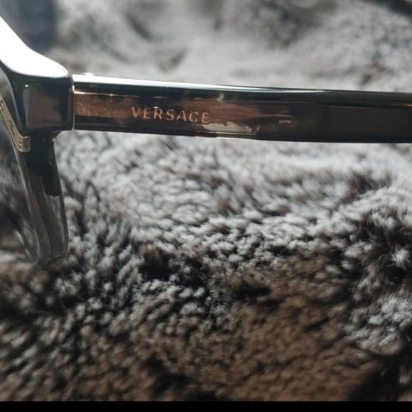 AUTHENTIC Versace Gray Havana Polarized Sunglasses - Picture 4 of 14